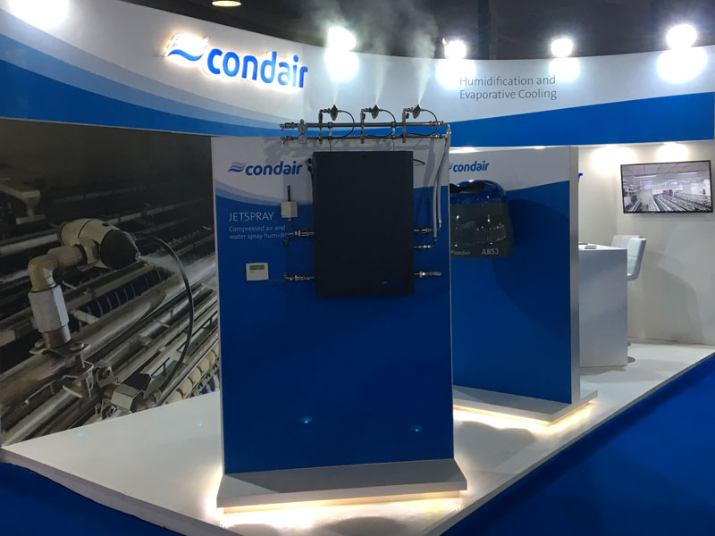Condair will be on stand F16, Hall B Condair will be on stand F16, Hall B
