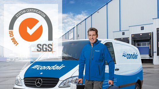 condair iso marks 30 years of quality condair iso marks 30 years of quality